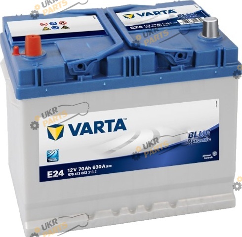 Автомобильный аккумулятор Varta Blue Dynamic (+/-) ASIA E24 70 Ач (570413063)