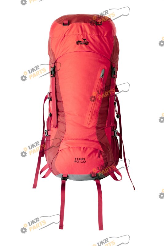 Рюкзак туристический Tramp Floki 50+10 (TRP-046-red)