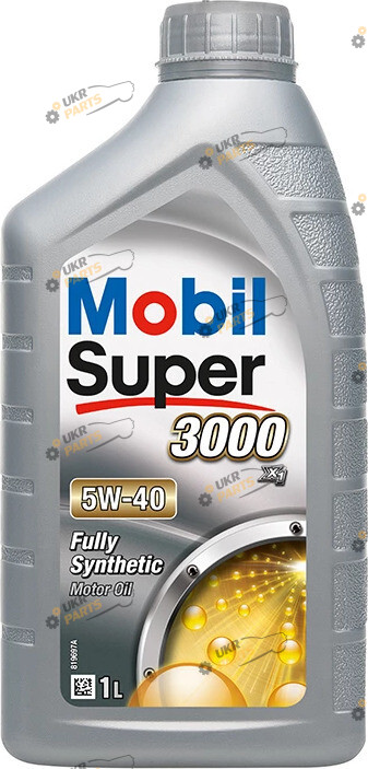 Моторное масло Mobil Super 3000 X1 5W-40 1 л (411026)