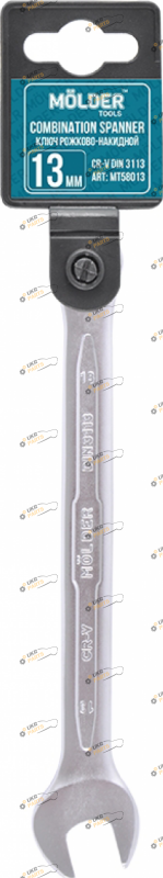 Ключ комбинированный MOLDER 13 мм (MT58013)