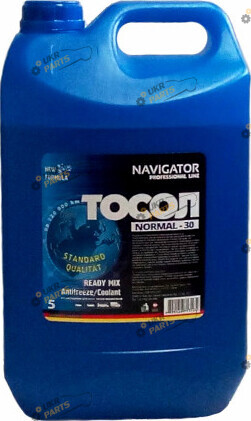 Тосол Luxe NAVIGATOR Normal-30 G11 синий 5 л (3018)