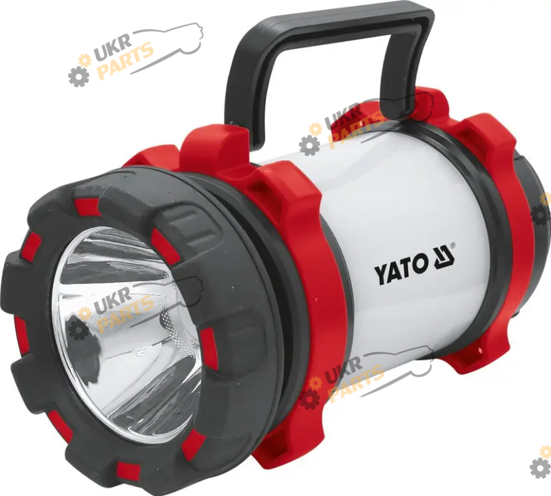 Фонарь-прожектор Yato 3 в 1, 3,7 В, 380/200Lm с крючком (YT-08547)