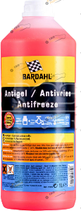 Концентрат антифриза Bardahl RED ANTIFREEZE - ANTIGEL ROUGE G12+ красный 1 л (7111R)