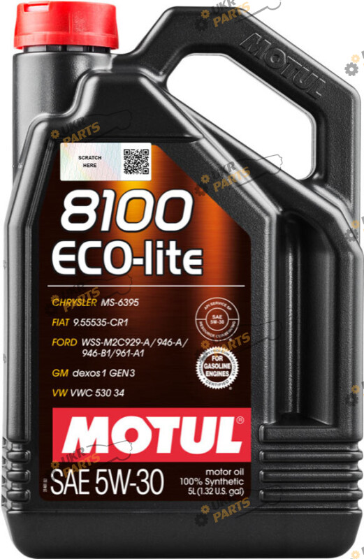 Моторное масло Motul 8100 Eco-lite 5W-30 5 л (839551)