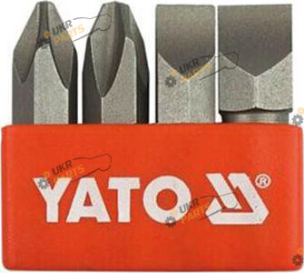 Набор бит Yato 5/16 квадрат, 4шт, PH3, SL (YT-2812)