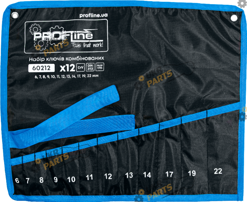 Profline Чохол для комбінованих ключів 12 кишень (60212-1)