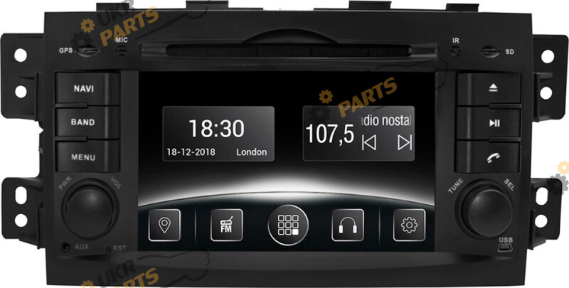 Штатная автомагнитола Gazer CM5007-QV Kia (27258)