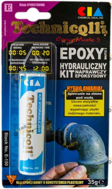 Холодная сварка на эпоксидной основе Technicqll 35 мм (E-150)