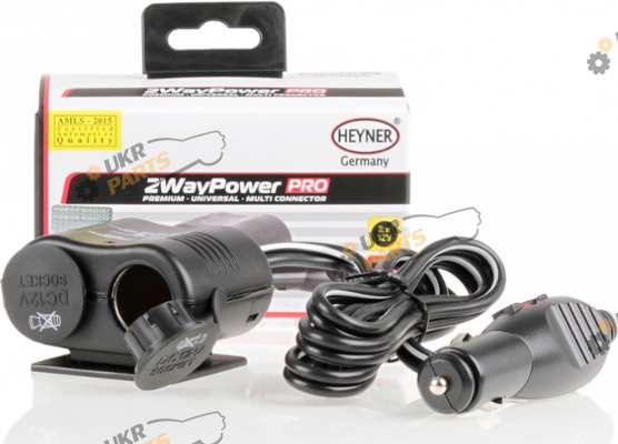 Разветвитель прикуривателя Heyner 2-WAY POWER 12V socket (511 200 HE)