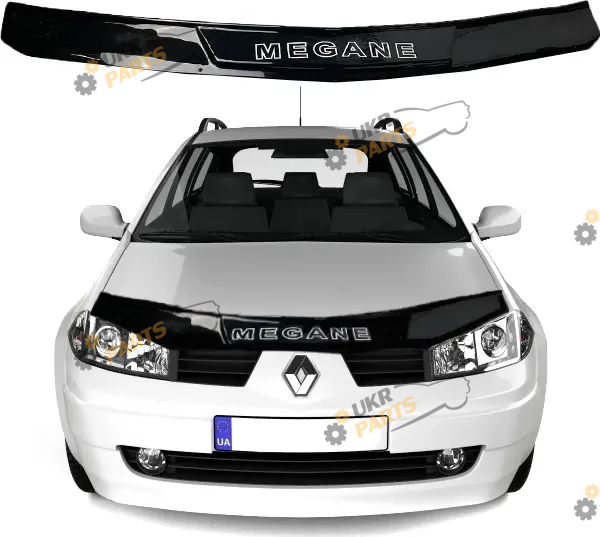 Дефлектор капота VIP Tuning VT 52 Renault Megane II хетч/унів 2002-2008 (RL03)