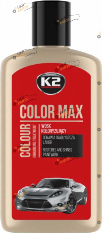 Полироль для кузова K2 COLOR MAX 0.25 л (K020RED)