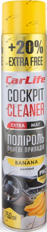 Полироль для пластика Carlife Cockpit Cleaner EXTRA MAT 0.75 л (CF772)