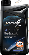 Моторное масло Wolf oil VITALTECH GAS 5W-30 1 л (1048500)