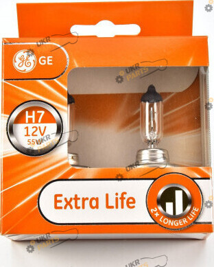 Галогеновая лампа General Electric Extra Life H7 2 шт (58520LU_DPU.2D)