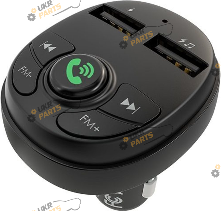FM Трансмиттер Borofone BC32 Music joy Car Black (BC32B)