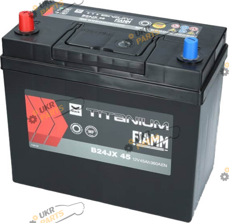 Автомобильный аккумулятор Fiamm Black Titanium B24JX 45 45 Ач (7905173)