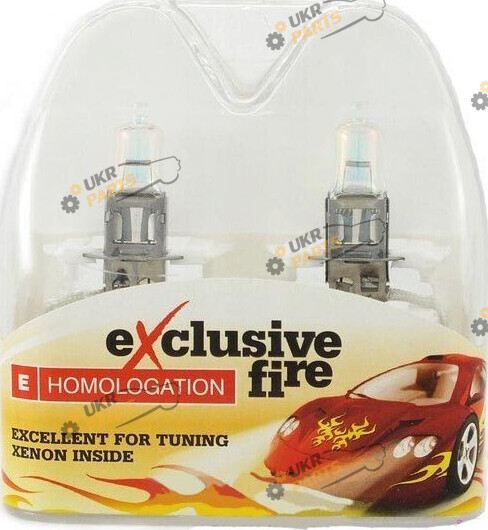 Галогеновая лампа Bosma EXCLUSIVE FIRE H1 2 шт (8382)