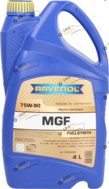 Масло трансмиссионное Ravenol MGF Marine Gear Fullsynth 75W-90 4 л (RAVMGFSYNTETYK4L)