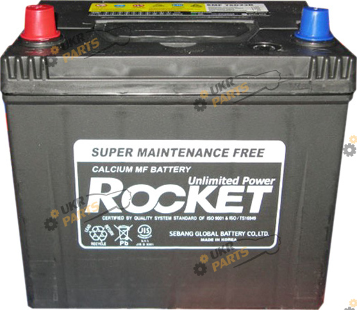 Автомобильный аккумулятор Rocket 6СТ-65 Asia 580 А 65 Ач (SMF 75D23R)
