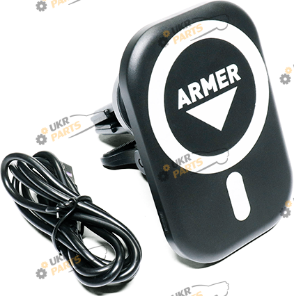 Держатель-зарядное для телефона на дефлектор Armer (ARM-DT002)