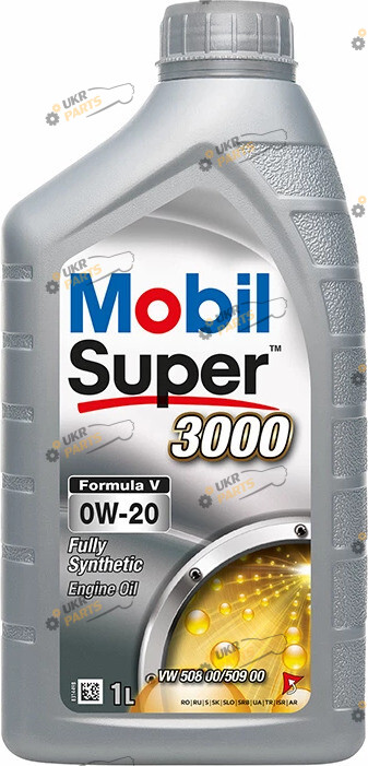 Моторное масло Mobil Super 3000 F-V 0W-20 1 л (155851)