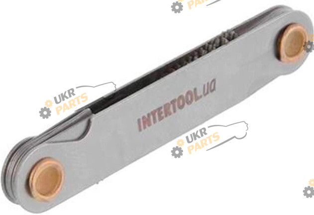 Intertool Різьбомір метричний 0.5-3мм (у наборі 12 шт.) (SD-8400)