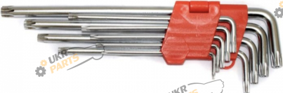 Г-образный ключ TORX Lavita 9 шт (LA 511600)