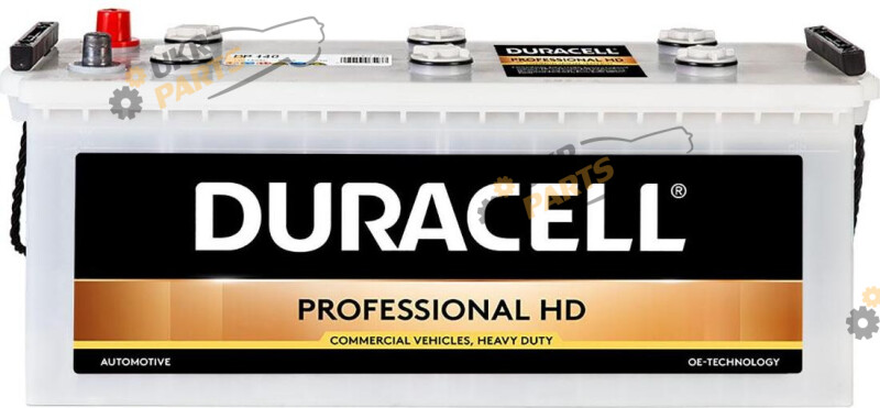 Автомобильный аккумулятор Duracell Professional Commercial Vehicle Battery 140 Ач (DP140)