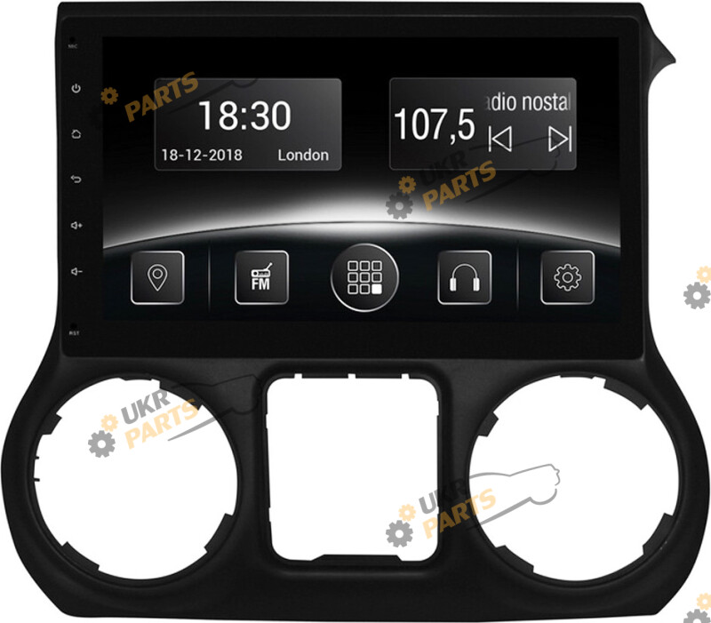 Штатная автомагнитола Gazer CM6510-JK Jeep (27250)