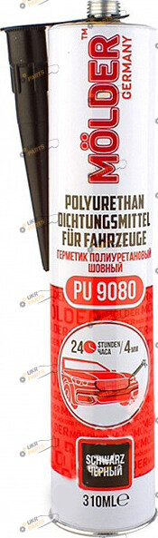 Герметик для кузова на полиуретановой основе MOLDER 310 мл черный (PU9080)
