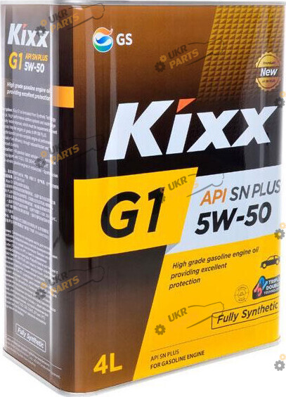 Моторное масло Kixx G1 5W-50 4 л (GS1131652)