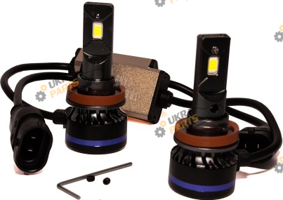 LED лампа TBS T19 H11 (PGJ19-2) Canbus 45W 9-32V 6000K H11 45 Вт (00-00017232)