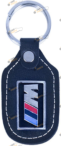 Брелок для авто Vitol BMW кожа черный (28801)