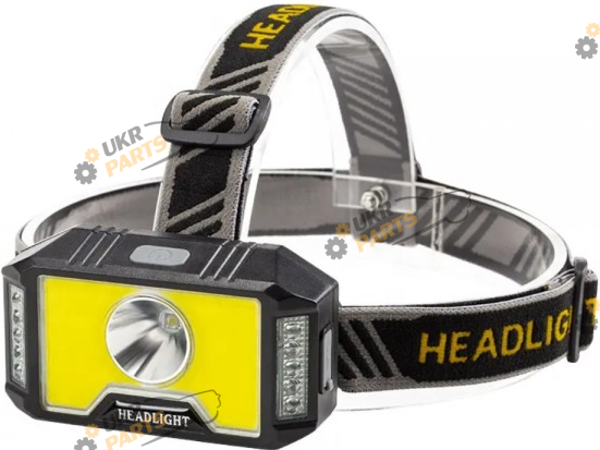 Налобный фонарь HeadLight 3W+COB10W резинка на голову (SL-13)