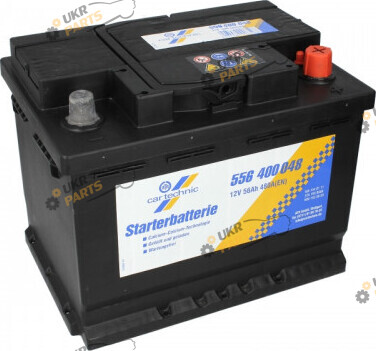 Автомобильный аккумулятор Cartechnic ULTRA POWER, R+ 480 А 56 Ач (CART556400048)