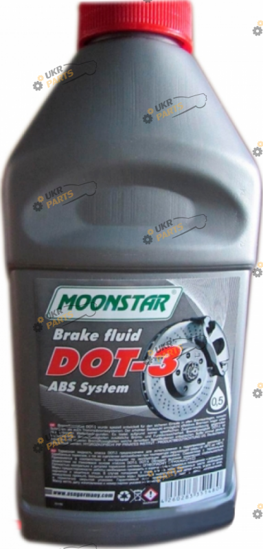 Тормозная жидкость Вамп DOT 3 Moonstar 1 л (Moonstar ДОТ-3 1 л.)