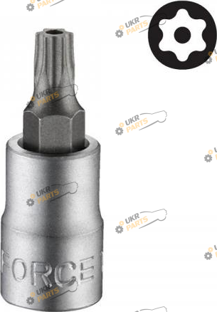 Головка Torx T Force квадрат 1/4