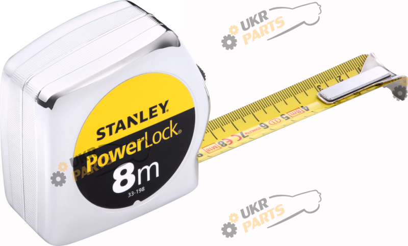 Рулетка Stanley Powerlock, армированная лента, пластиковый корпус 5м (0-33-198)