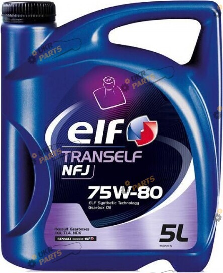 Масло трансмиссионное Elf TRANSELF NFJ 75W-80 5 л