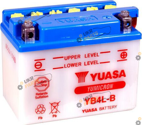Мотоциклетный аккумулятор Yuasa МОТО YuMicron Battery 4 Ач (YB4L-B)