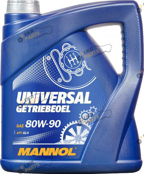 Масло трансмиссионное Mannol Universal Getriebeoil 80W-90 4 л (54554)