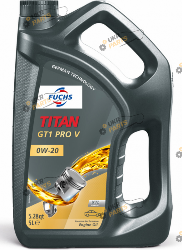 Моторное масло Fuchs TITAN GT1 PRO V 0W-20 5 л (601411496)