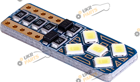LED лампа Pulso T10/10SMD-5630/12v/5w/90lm White 5 Вт (LP-160590)