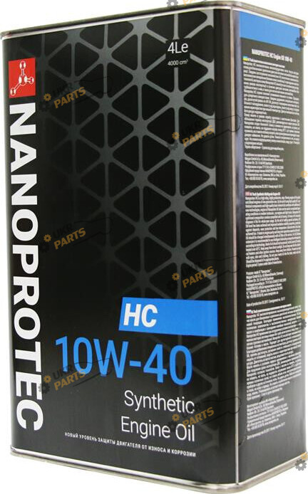 Моторное масло Nanoprotec ENGINE OIL HC 10W-40 4 л (NP 2219 504)