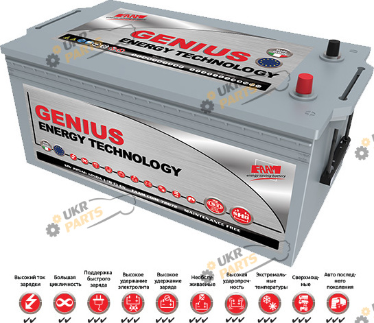 Автомобильный аккумулятор Faam FAAM Genius Heavy Technology 900А 145 Ач (64570)