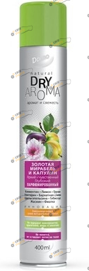 Ароматизатор Xado DOMO DRY AROMA | Золотая мирабель и капулин (XD 10043)