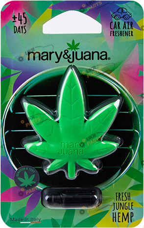 Ароматизатор DrMarkus Air Freshener Мery&Juana Polimer Зелений | (841238)