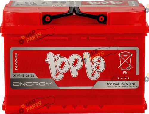 Автомобильный аккумулятор Topla Energy 75 Ач (TST-E75-1S)