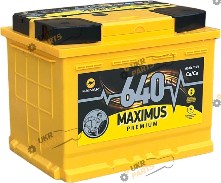 Автомобильный аккумулятор Kainar MAXIMUS Premium (-/+) EN640 65 Ач (СТ-00151495)