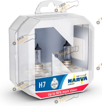 Галогеновая лампа Narva Range Power +50% H7 2 шт (483392100)